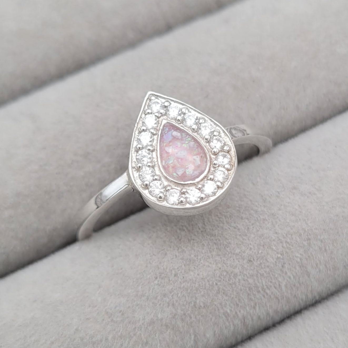Madison cubic zirconia tear ring