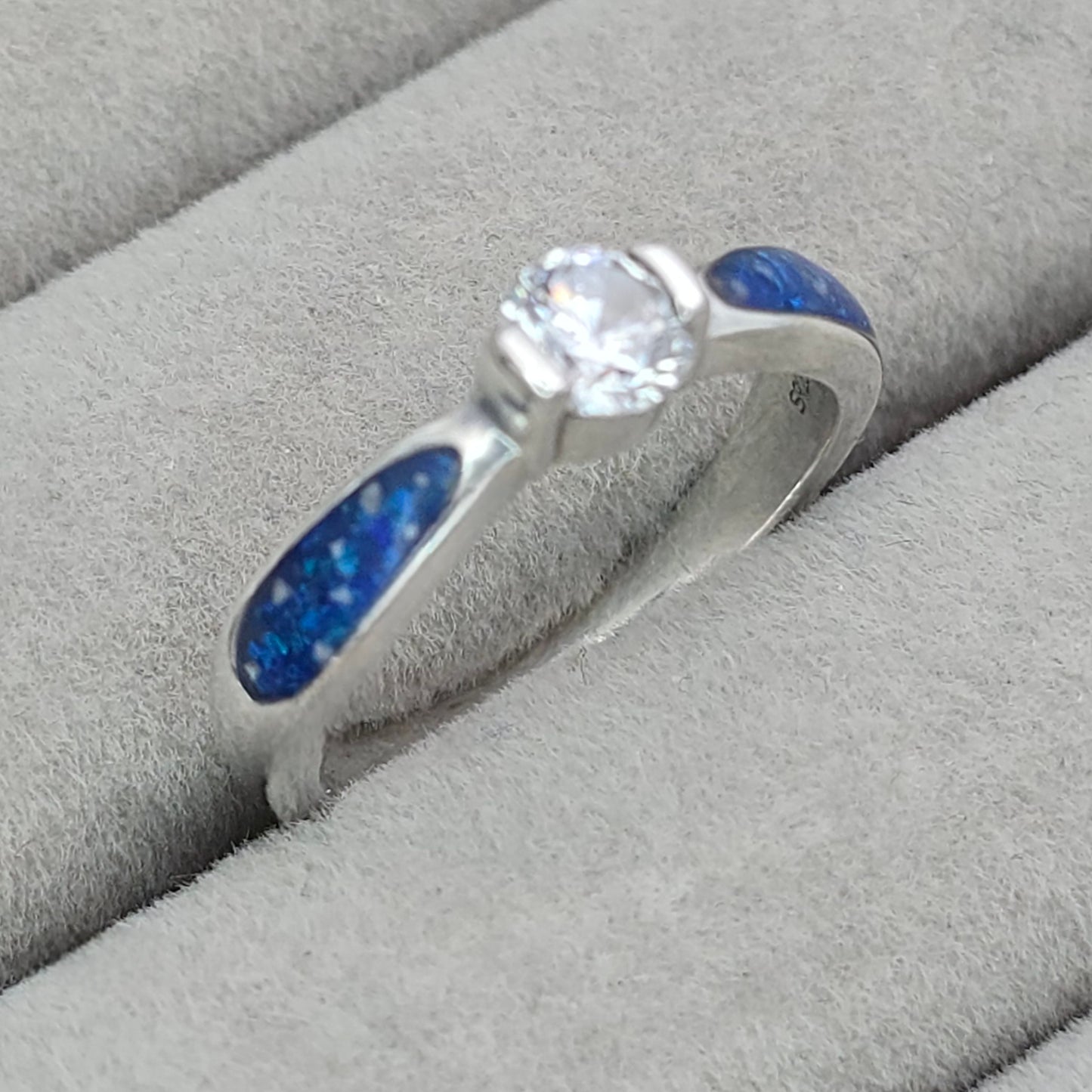 Solitaire CZ ring