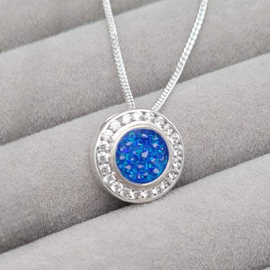 Floating halo pendant