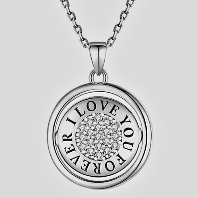 "I love you forever" pendant
