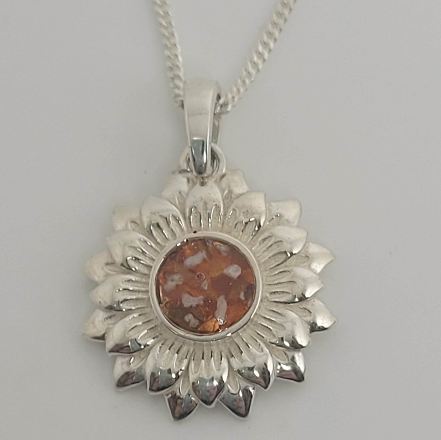 Sunflower pendant