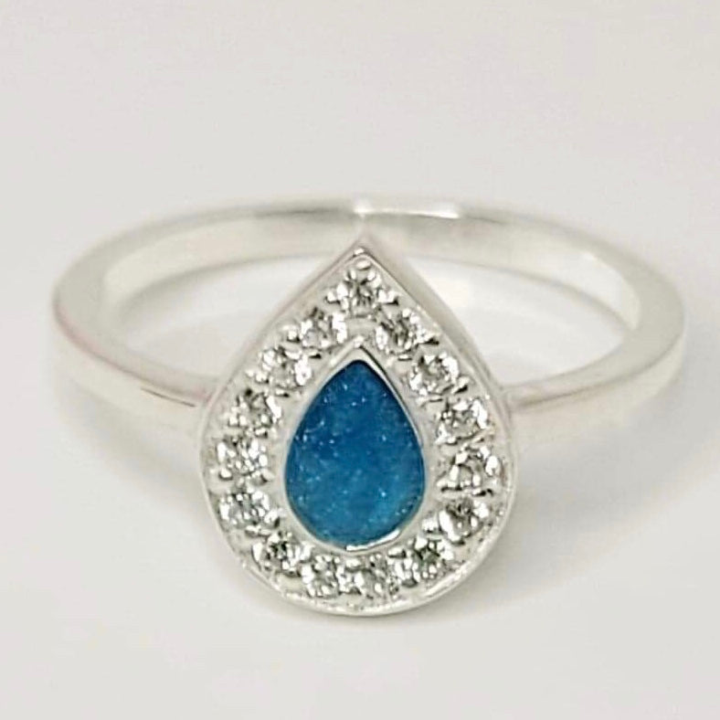 Madison cubic zirconia tear ring