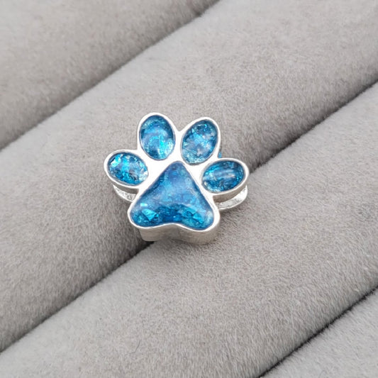 Paw print charm