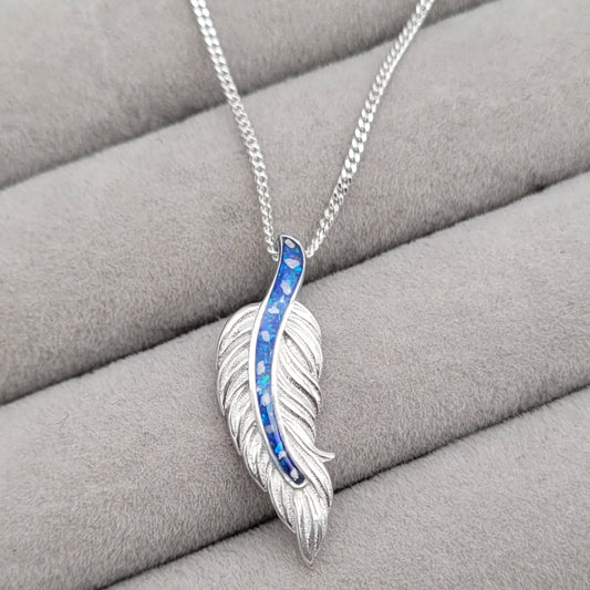 Feather pendant