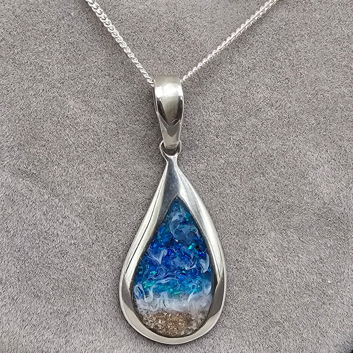 Pear drop pendant