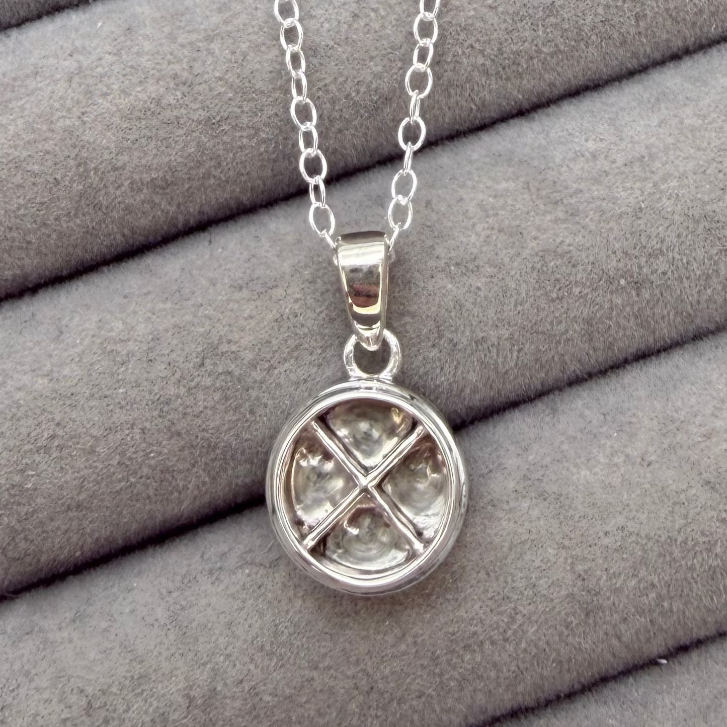 Round Cross Pendant
