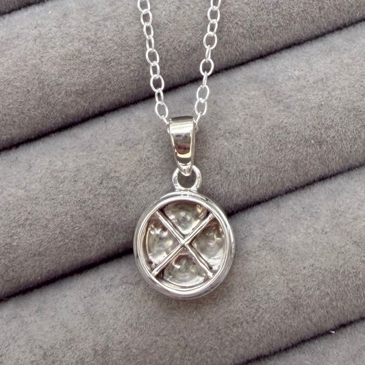 Round Cross Pendant
