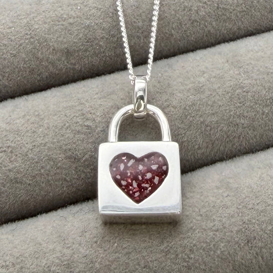 Heart Padlock Pendant