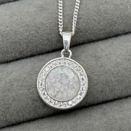 Round CZ pendant