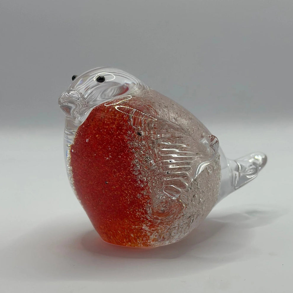 Ashes To Glass Robin Ornament