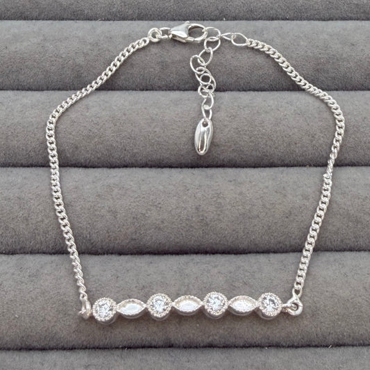 Marquise adjustable bracelet