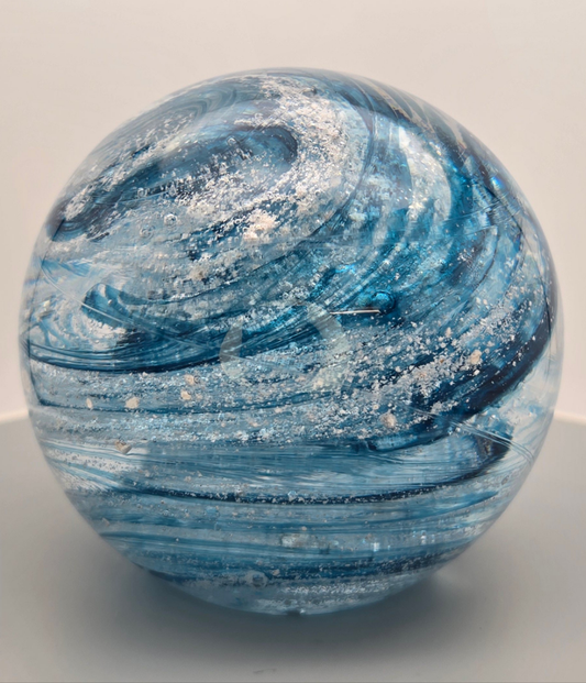 Round Glass Paperweight