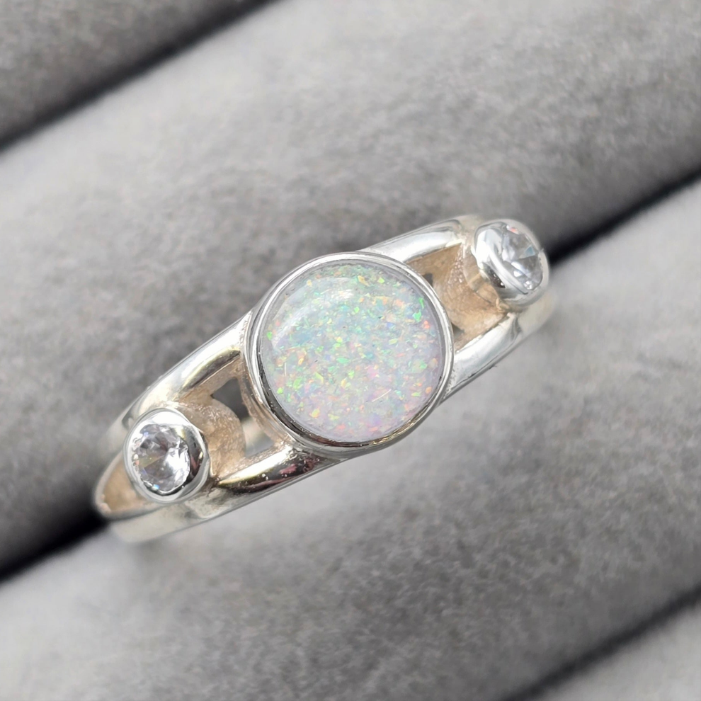 Double banded two CZ ring