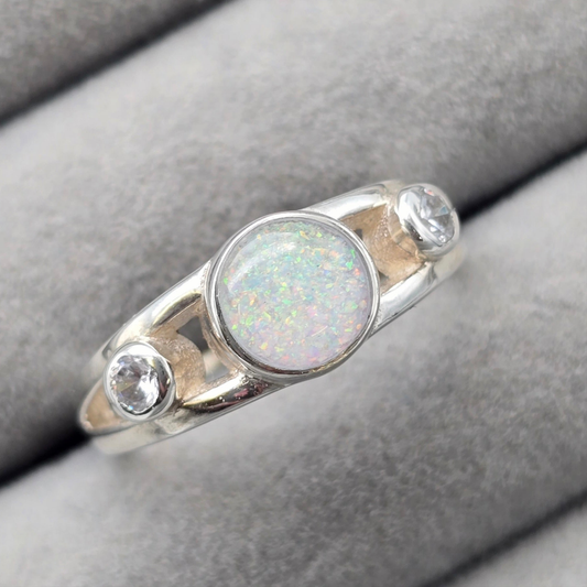 Double banded two CZ ring