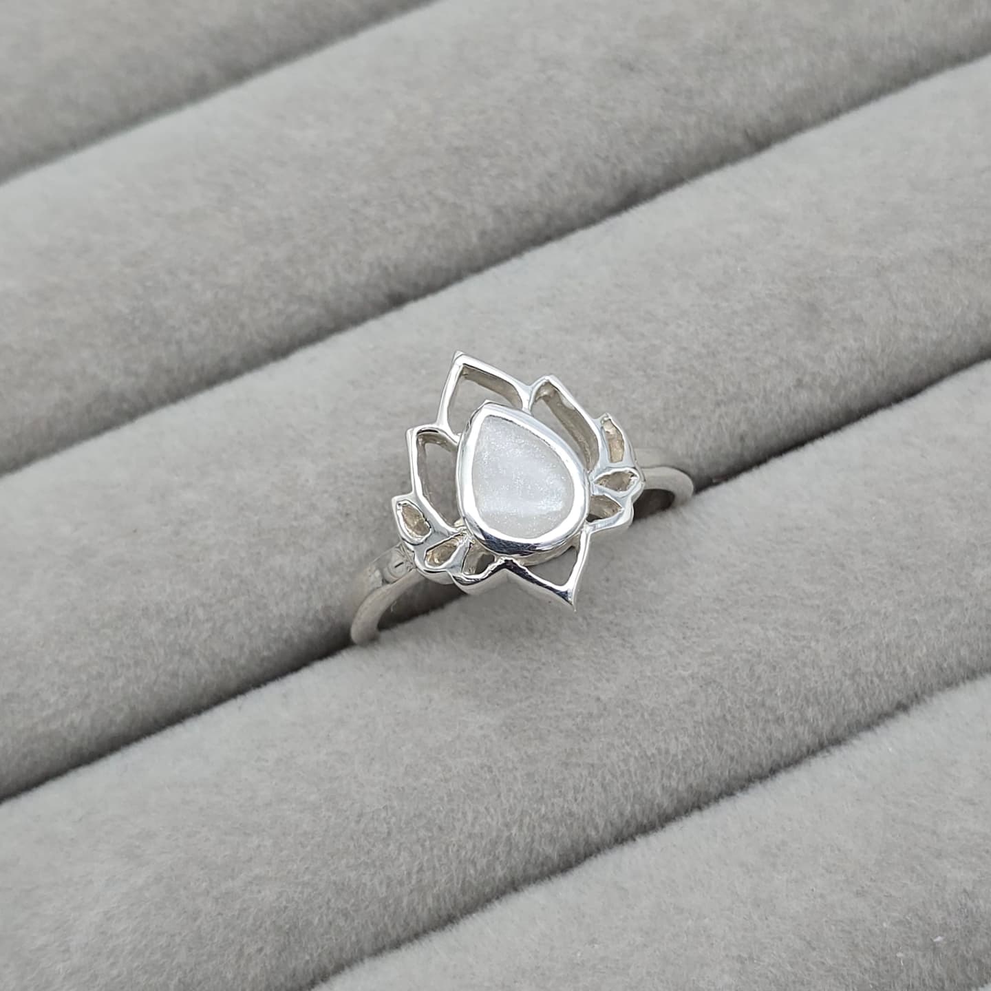 Lotus flower ring