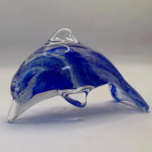 Ashes To Glass Dolphin Ornament