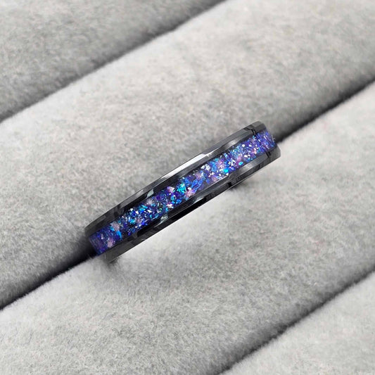 Ceramic full channel ring 4mm