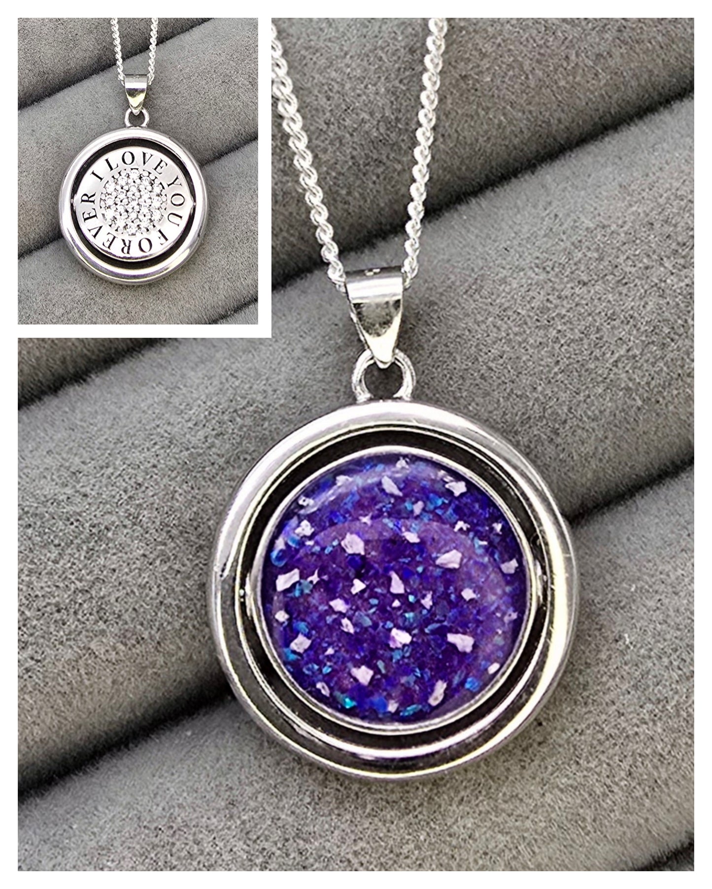 "I love you forever" pendant