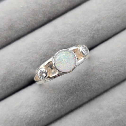 Double banded two CZ ring