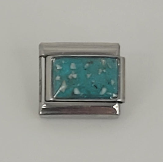 Rectangle Italian charm